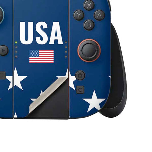 USA Flag Stars Nintendo Switch 2 (2025) Joy-Con Controller Skin